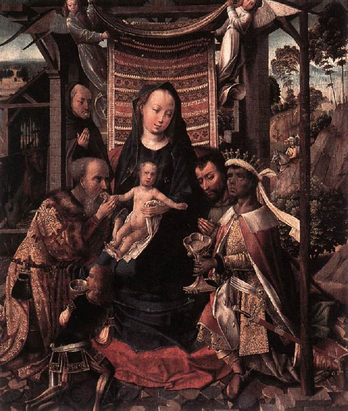 COTER, Colijn de The Adoration of the Magi dfg France oil painting art